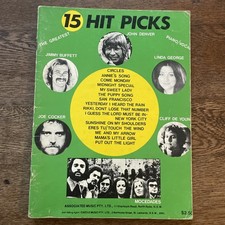 15 Hit Picks - 1970s Music Songbook - Steely Dan, Jimmy Buffet, John Denver etc