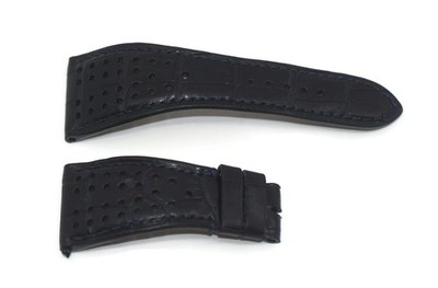 Roger Dubuis Schwarzes Lederarmband 25 mm