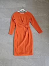 Damsel in a dress, Valo Batwing woman's occasion,orange pencil dress size 8.