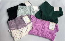 Women’s Lot Of 5 Auden Panties Size M NWT