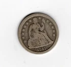 1841 Liberty Seated Dime