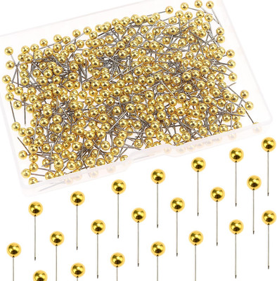 500 Stücke Map Push Pins, Plastik rundköpfen Pinnadeln, Buntkopf Pushpins, Dekor