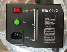 500W Fog/Smoke Machine LED Light Wireless RC Fog Machine