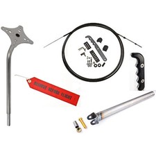 JEGS 1200K Parachute Bracket & Cable Kit Made in the USA Includes: Pack Mount Te