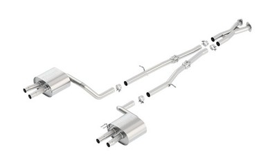Borla 140736 S-Type CatBack Exhaust System for 18-21 Kia Stinger GT 3.3 V6 Turbo