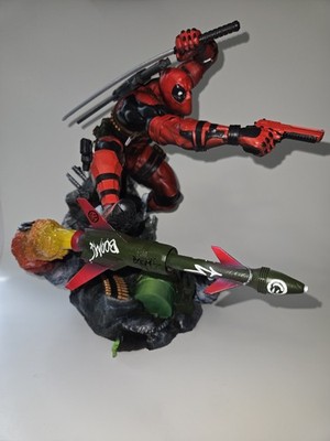 Deadpool resin Statue  1/6th scale 3d printed and hand painted