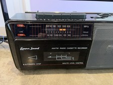 Lenoxx Sound AM/FM Radio Cassette Recorder CT-79 Works