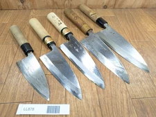 Japanese Chef's Kitchen Knife Set 5 Piece DEBA from Japan LL878