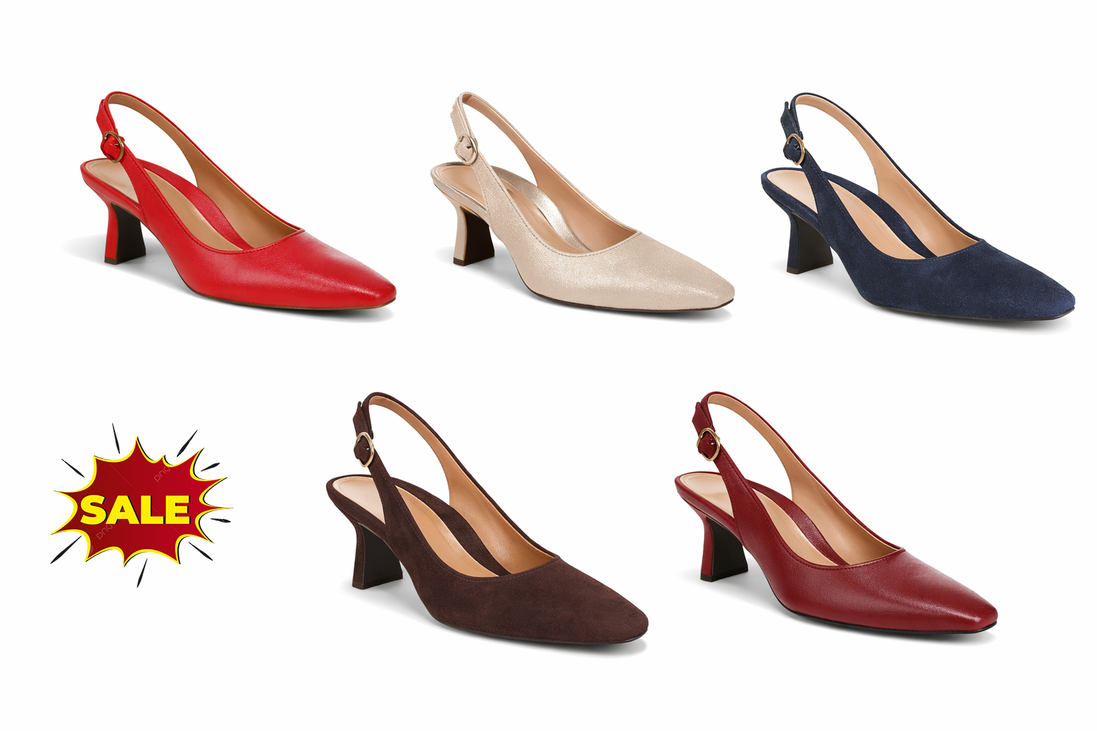 BIG SALE !! VIONIC Perris Slingback Heel Comfort Orthotic Arch Support Women’s