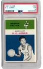 1961-62 Fleer Basketball KC Jones #22 PSA 5 EX Rookie RC HOF Excellent