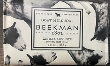 Beekman Mydło do mleka koziego Wanilia Absolut 9 Oz Bar 