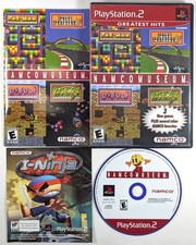 Namco Museum Arcade Greatest Hits Tested w Manual PS2 Pac-Man Galaga Dig Dug +
