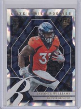 2021 Donruss #ESR-JWI Javonte Williams Elite Series Rookies