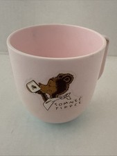 Vintage Tommee Tippee Sippy Cup Mug Plastic Children Kids Drink Bear