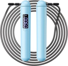 Smart Jump Rope with Counter - Adjustable High Speed Skipping Rope for Adults, L