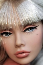 integrity toys OOAK Repaint nadja Fashion Royalty Custom Art Doll Head