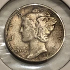 1939 10C Mercury Dime #163