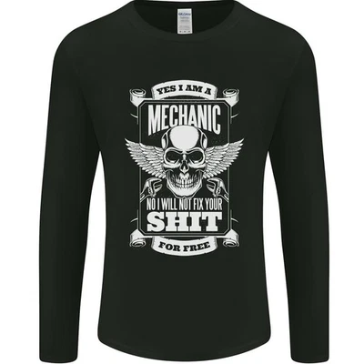 Drôle Im A Mécanique Non Habitude Fix Pour Sans Hommes T-Shirt - Photo 1/4