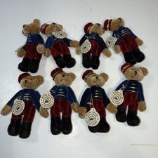 Lot of 8 Boyds Bears Timothy F. Wuzzie Bellhop Mini Jointed 595140 Retired NWT