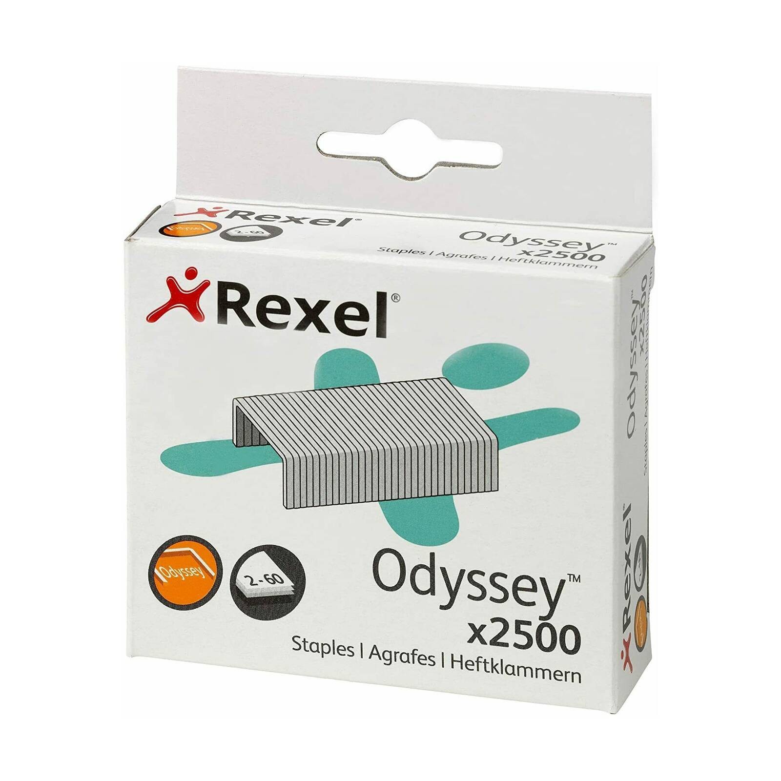 Rexel Odyssey Heavy Duty Staples (Pack of 2500) 2100050