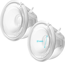 Hands-Free Wearable Universal Milk Collection Cups Compatible with Momcozy S9 Pr