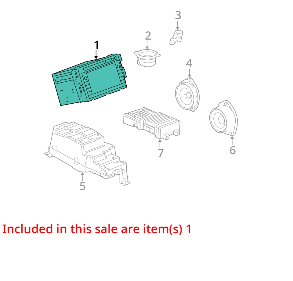 2010-2011 年 GMC Sierra 1500 Am FM CD 播放器 收音机 接收器 ERUQB — 第 3/4 张图片
