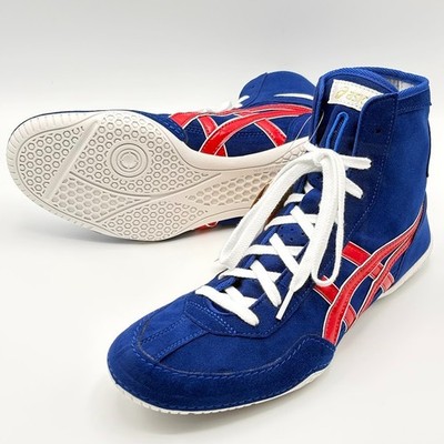 ASICS EX-EO Wrestling Boxing Shoes 1083A001 TWR900 New model Blue x Red New