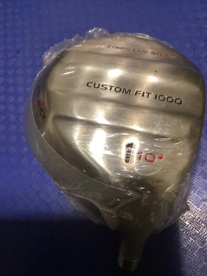 1 10 Degree STAINLESS STEEL Golf Driver HEAD ONLY CUSTOMER FIT 1000 - Image 4 of 4