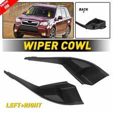 2x Front Windshield Wrap Wiper Corner Trim Cover For Subaru Forester SJ 2014-18