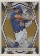 2022 Bowman Bowman Invicta Gold Refractor 49/50 Francisco Alvarez #BI-24 4l3