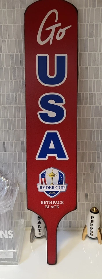 Letrero Ryder Cup 2025 Bethpage Black Course Go EE. UU. Foto 4 de 4