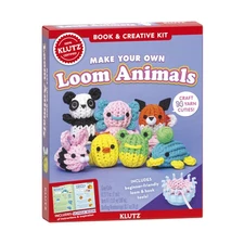 New - Klutz Make Your Own Loom Animals - Ages 7+ | 1 player