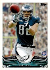2013 Topps #384 Zach Ertz Rookie Philadelphia Eagles