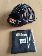 Wilson Staff WBW102903 11.5" Infield Baseball Glove RHT Black SS Pro Stock New