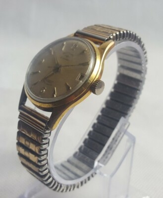 Vintage Rotary 21 Jewels Calendar Rotamatic Men's Mechanical Watch