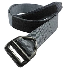 BISON 544 Adult's Heavy Duty 38mm Oxide Graphite Belt Gunmetal Buckle