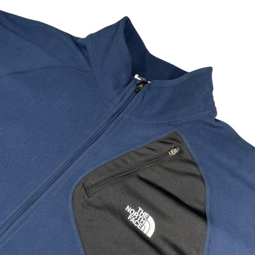 The North Face Herren Full Zip Flight Series Fleecejacke blau/schwarz • 2XL