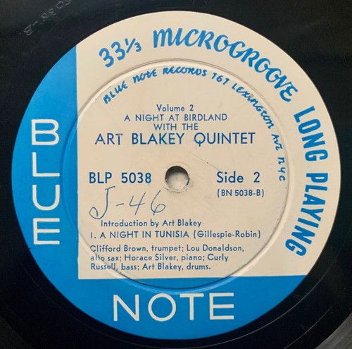 Art Blakey A Night At Birdland Vol.2 BLAUE NOTE 5038 LEX MONO 10" LP - Bild 4 von 4