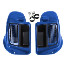 Lower Vented Leg Fairings For Harley Electra Street Glide 14-Up Mako Shark Fade