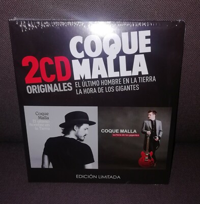 Coque Malla LIMITADO 2-CD El ultimo hombre en la tierra La Hora de los gigantes