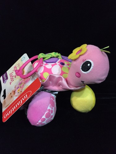 Infantino Sparkle Topsy Turtle Mirror Pal 0+ Months Baby Toy New w/Tags  - Bild 1 von 7