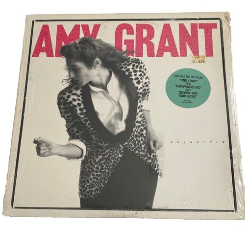 Amy Grant - Unguarded 1985 Myrrh Records Christian LP w/ Inner