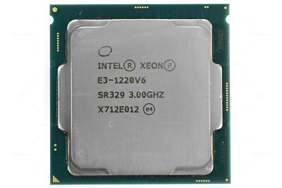 SR329 INTEL XEON E3-1220 V6 3.00GHZ 4 CORE 8MB CACHE 72W LGA1151