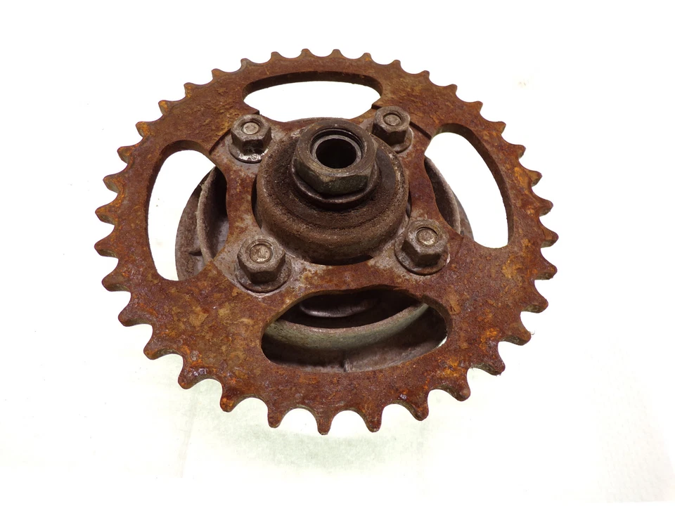 Honda C70 Passport 1983 usado OEM conjunto de piñón trasero envío rápido  Foto 2 de 4