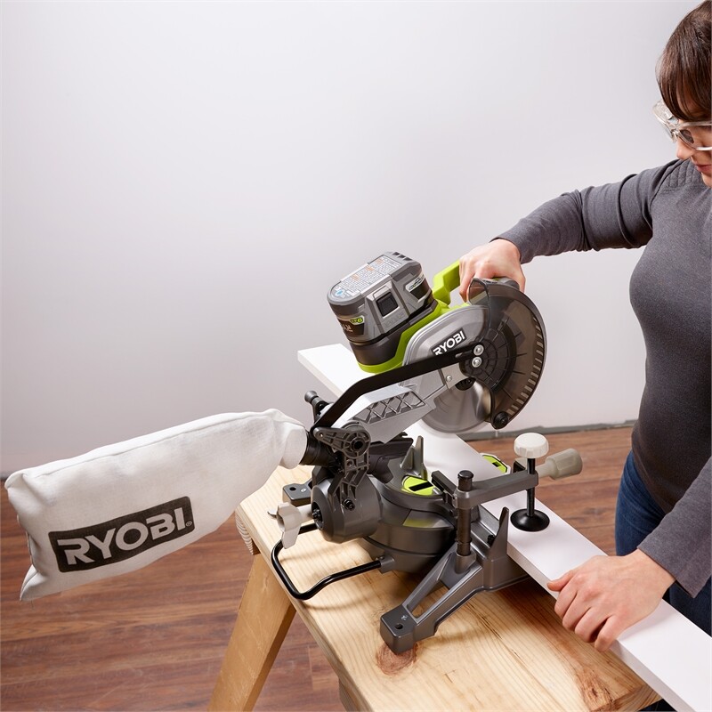 Worx Lowes Ryobi Miter Saw Circular Saw Ryobi 18v One+ 184mm Mitre