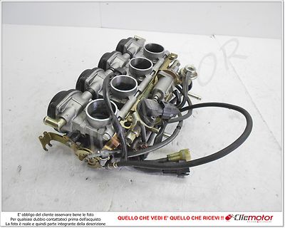 DROSSELKLAPPENSTUTZEN + INJEKTOREN Original für YAMAHA R6 600 BJ 2005