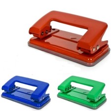 x Bucatrice Perforatrice 2 Buchi Fori Fogli Carta Distanza 80mm idea