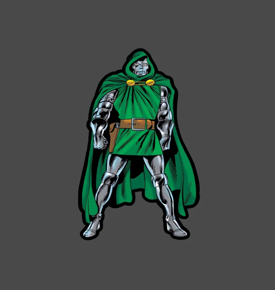 Calcomanía adhesiva Fantastic Four Dr. Doom Foto 2 de 3