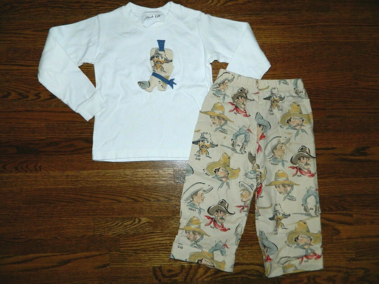 Boy's Hannah Kate Washington Mall Western Cowboy's Top & 4T Clearance SALE Limited time Set Pant 3T