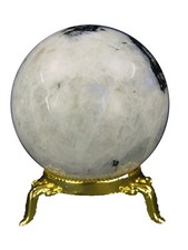 Butw Mondstein Und Turmalin Heilung 6.6cm Kristall Kugel Mit St&auml;nder 4768K